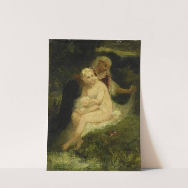 After the Bath by Narcisse-Virgile Diaz de La Peña