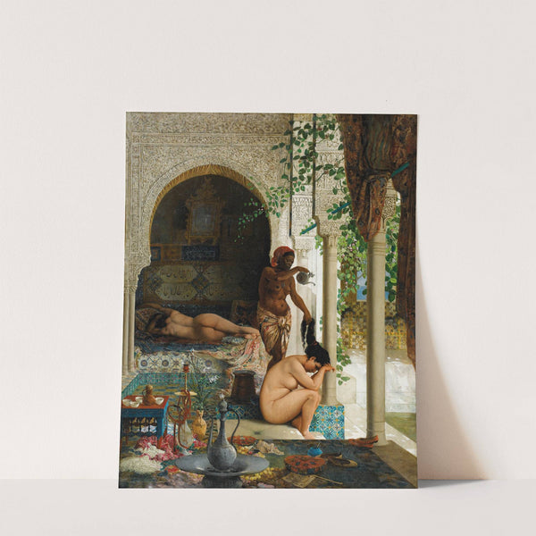 After The Bath by Marc-Alfred Chataud