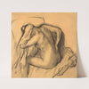 After the Bath, Woman Drying Her Hair (circa 1895) by Edgar Degas
