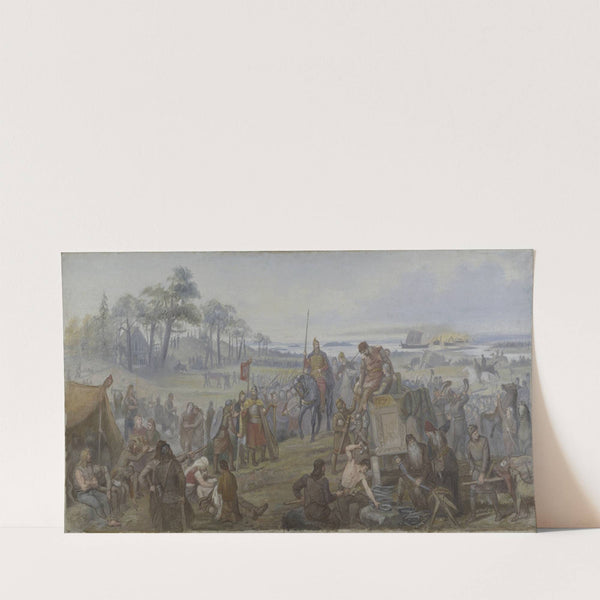 After the Battle of Fyrisvall by Mårten Eskil Winge