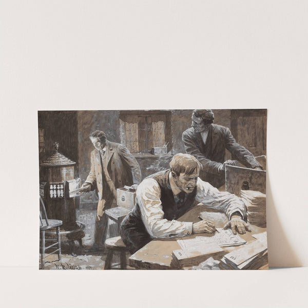 After the Election (1907) by William Robinson Leigh