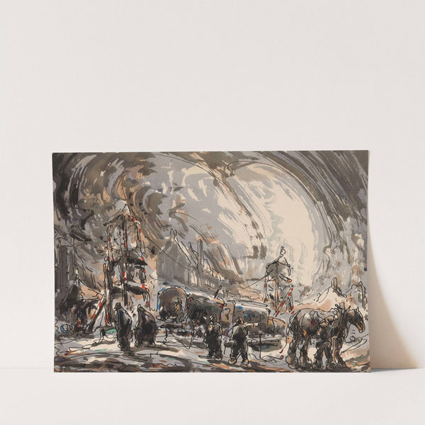 After the Funfair (1924) by Alfred Ost