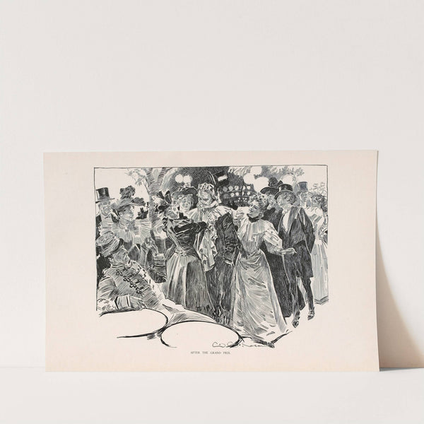 After the Grand Prix (1896) by Charles Dana Gibson