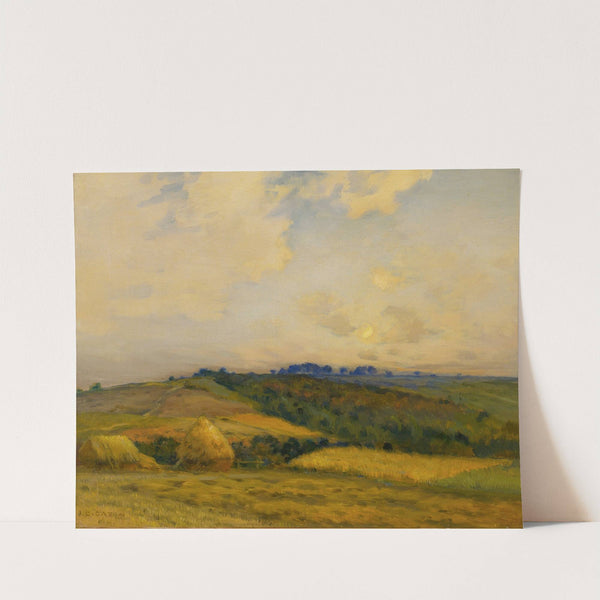 After The Harvest by Jean Charles Cazin