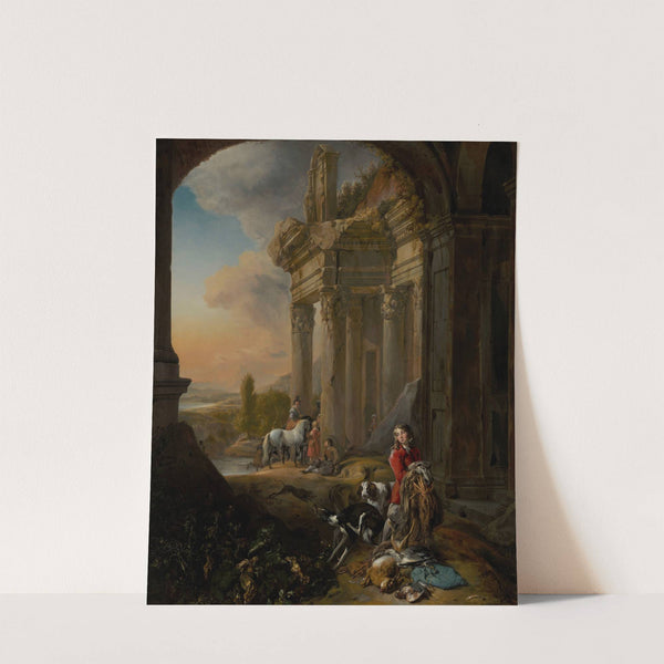 After the Hunt by Jan Baptist Weenix