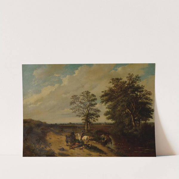 After the Hunt by Johann Bernhard Klombeck