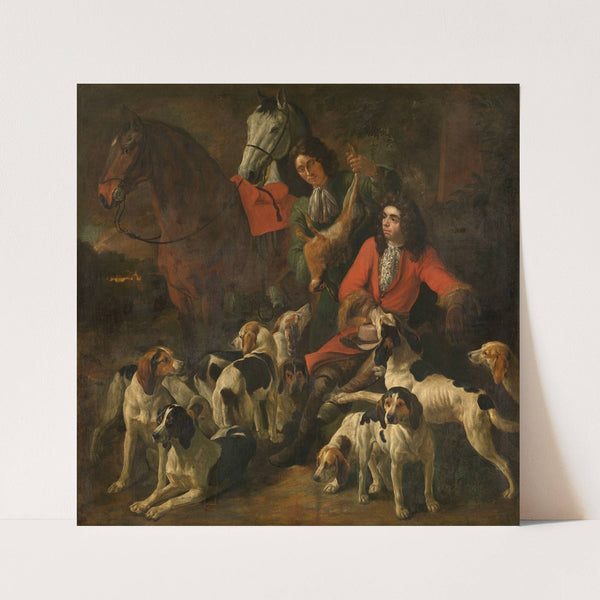 After the Hunt by Jan Baptist Boel