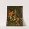 After the Hunt (ca. 1859) by Gustave Courbet