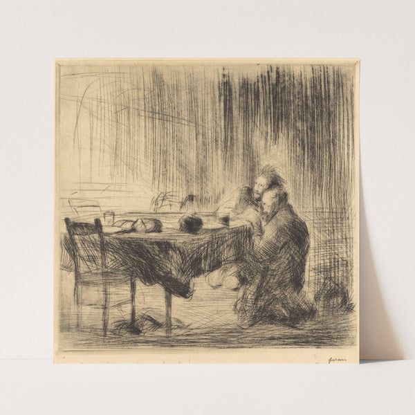 After the Vision (second plate) (1902-1907) by Jean-Louis Forain