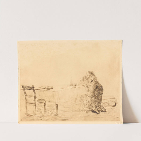 After the Vision (second plate) (1902-1907 II) by Jean-Louis Forain