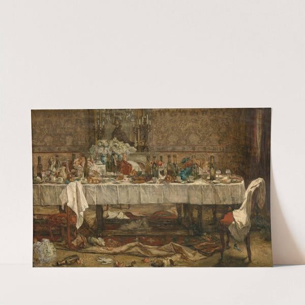 After the Wedding (1875) by Willem Linnig the Younger