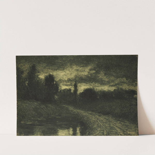 Afterglow (circa 1895) by Joseph Henry Sharp