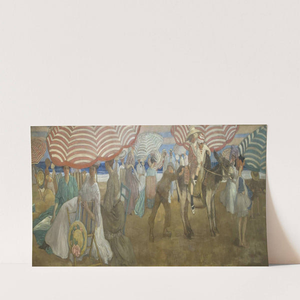 Afternoon at the Beach (1905-1906) by Frederick Carl Frieseke