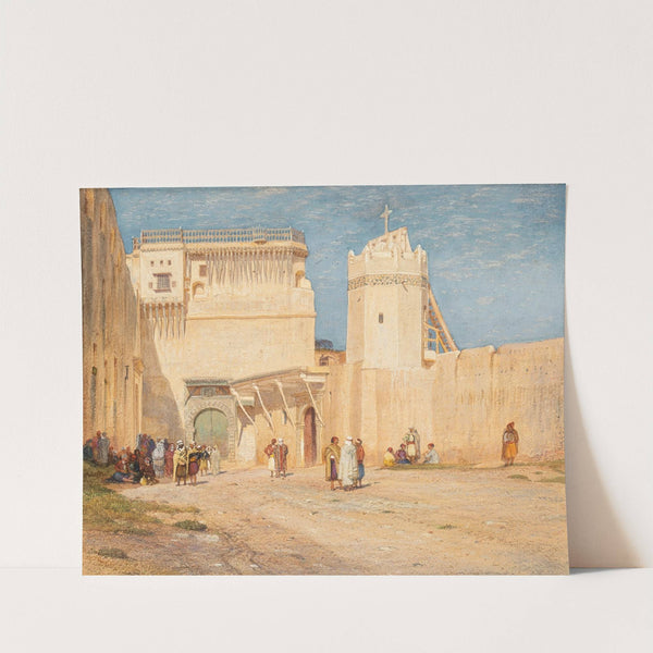 Afternoon Conversations by Samuel Colman