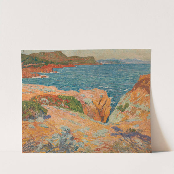 Afternoon in Estérel (Côte d’Azur) (1914) by Emile Claus