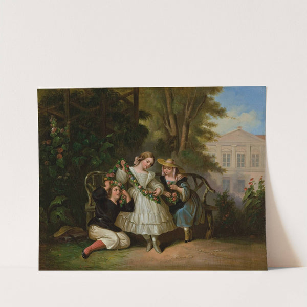 Afternoon in the Garden by Louis Lang