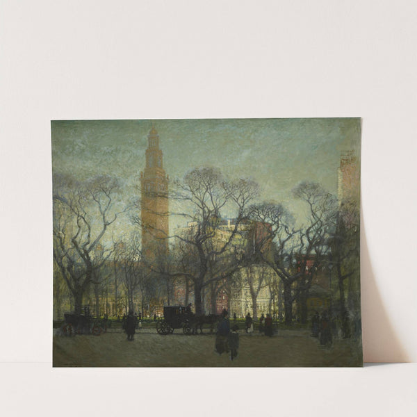 Afternoon Madison Square (1910) by Paul Cornoyer