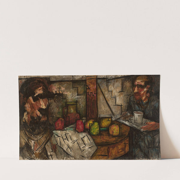 Afternoon snack (1915) by Tadeusz Makowski