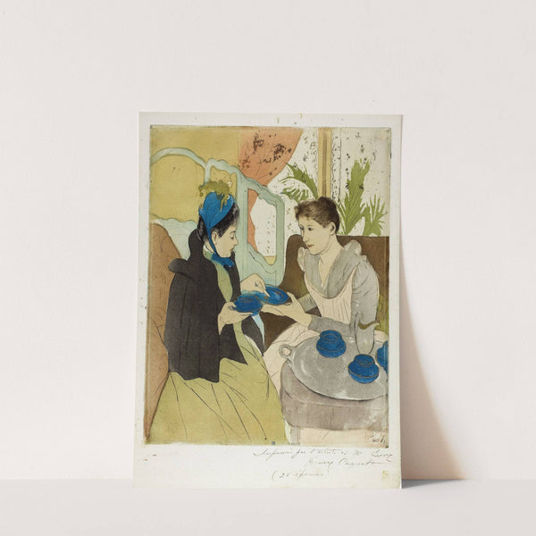 Afternoon Tea Party (1890–1891) by Mary Cassatt