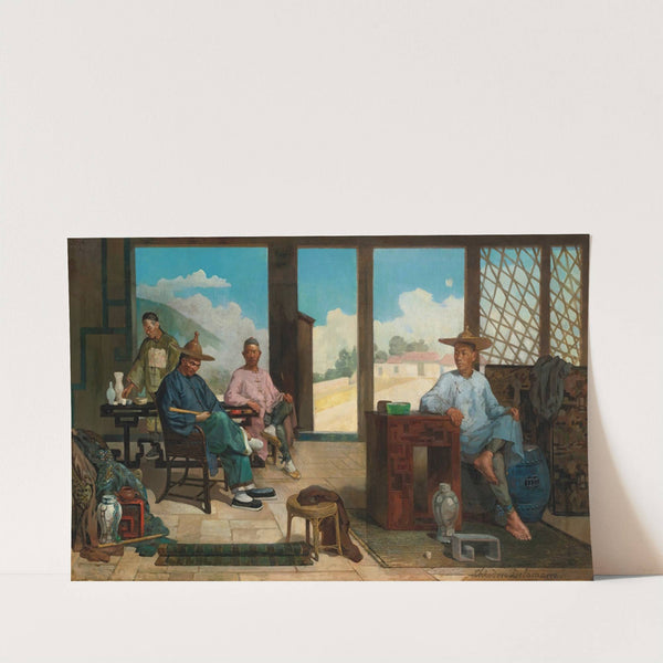 Afternoon's rest by Théodore Didier Delamarre