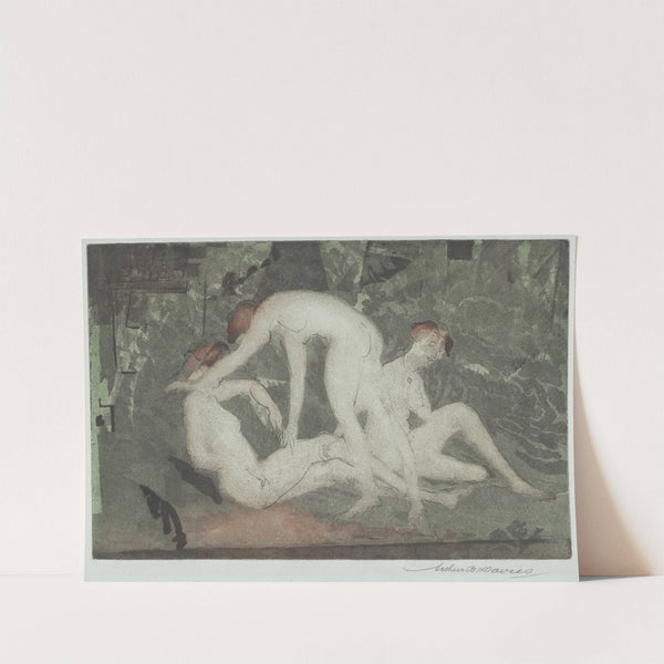 Against Green (1918) by Arthur Bowen Davies