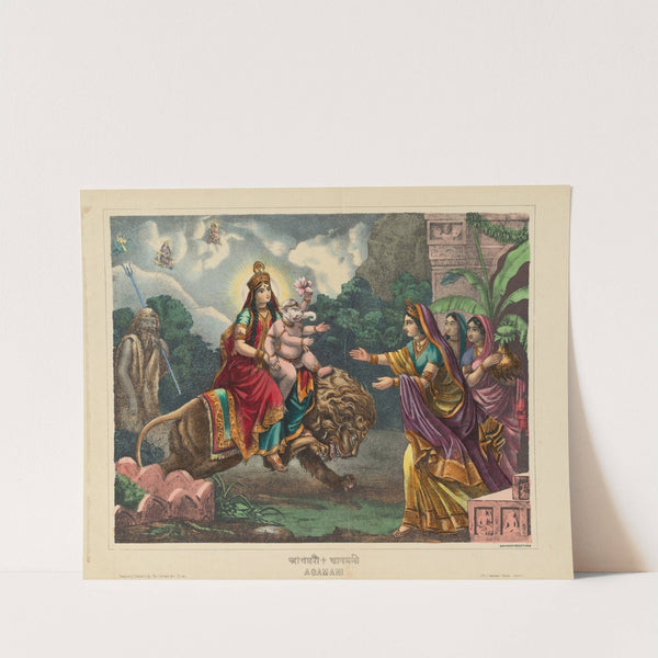 Agamani (1878–1883) by Calcutta Art Studio