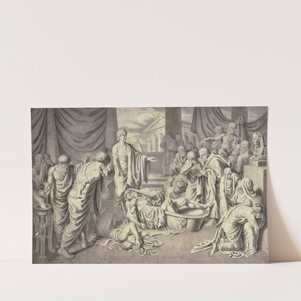 Agamemnon's death by Friedrich Müller