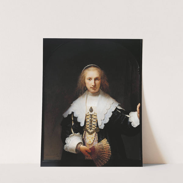 Agatha Bas (1611-58) by Rembrandt van Rijn