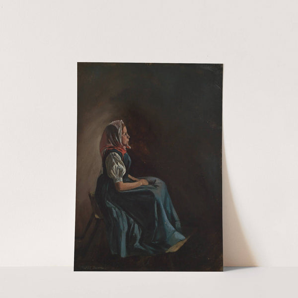 Agathe Thoma (1860) by Eugen Bracht