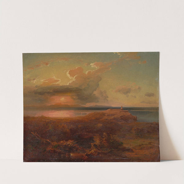 Ägina mit dem Apollotempel by Carl Rottmann