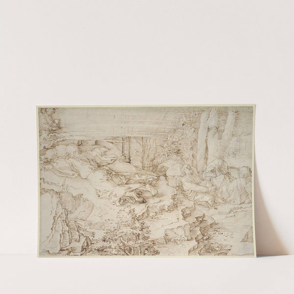 Agony in the Garden (1521) by Albrecht Dürer