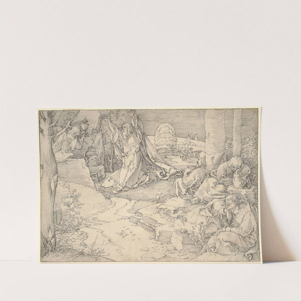 Agony in the Garden (1524) by Albrecht Dürer
