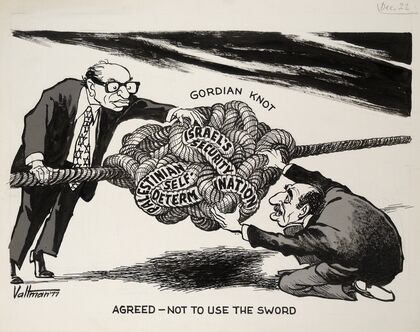 Agreed — not to use the sword