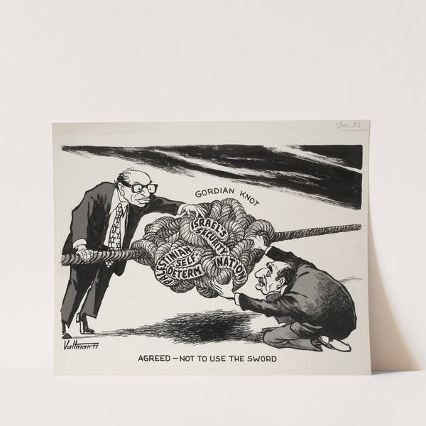 Agreed — not to use the sword (1977) by Edmund Siegfried Valtman