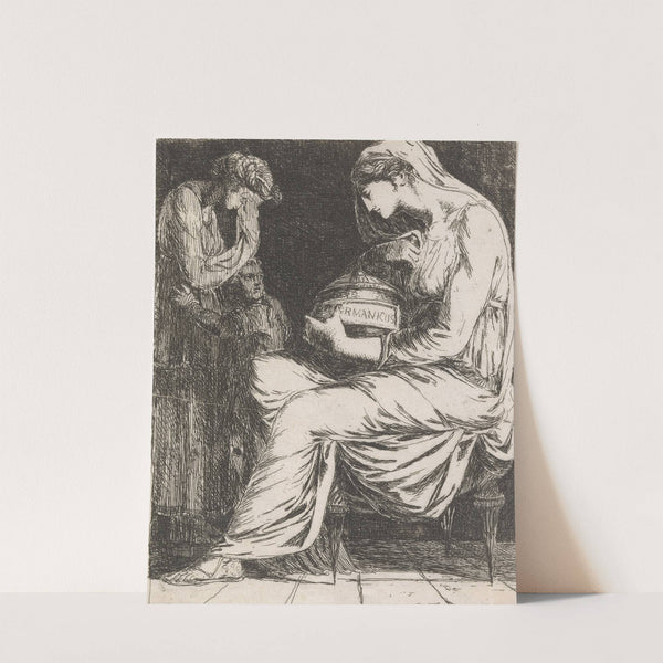 Agrippina Mourning the Death of Germanicus by Alexander Runciman