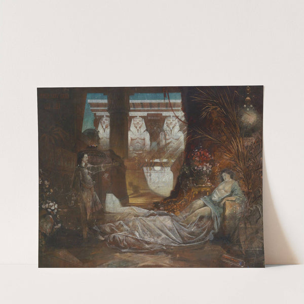 Ägyptische Szene by Leo Diet