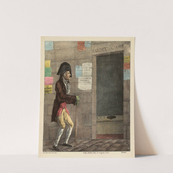 Ah.Aye.le cas est pressant (1824) by Antony Beraud