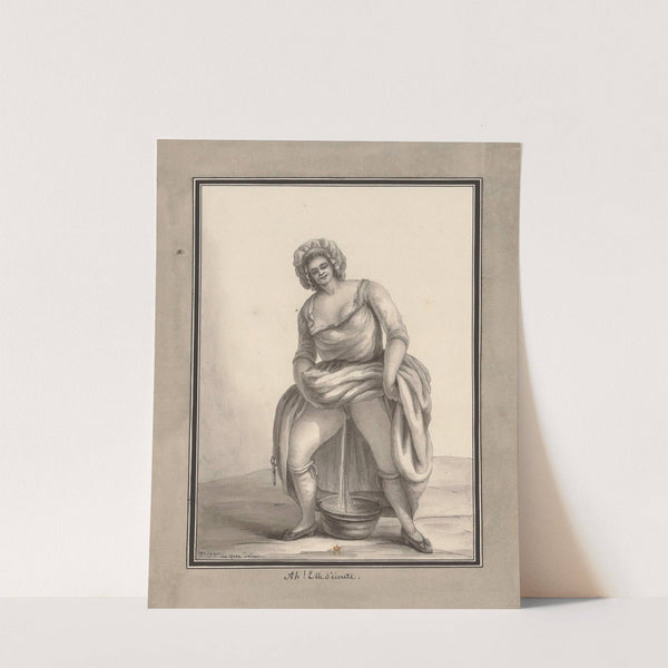 Ah! Elle s’écoute by Jean Jacques Lequeu