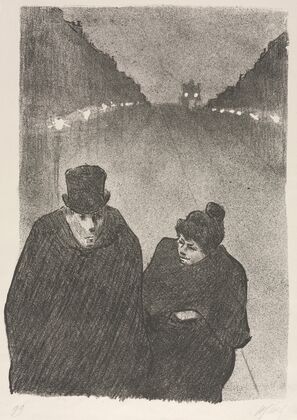 Ah, it’s true, my poor old man, you would be the first to whom I would have made to miss his bus. ‘But I’ll Miss My Bus’ ‘My Customers Have Never Missed Their Bus’ (1893)