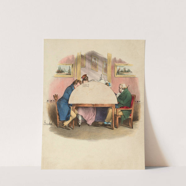 Ah Maman qui.quine je.fais quine (1832) by Frédéric Bouchot