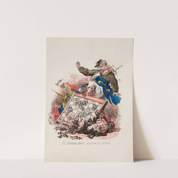 Ah Mauvais drôles.assez de cette partie là (19th Century) by Victor Coindre