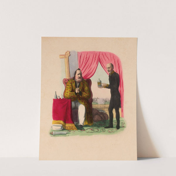 Ah Mon cher Guizot, je suis dans une bien triste position by Edme Lordereau