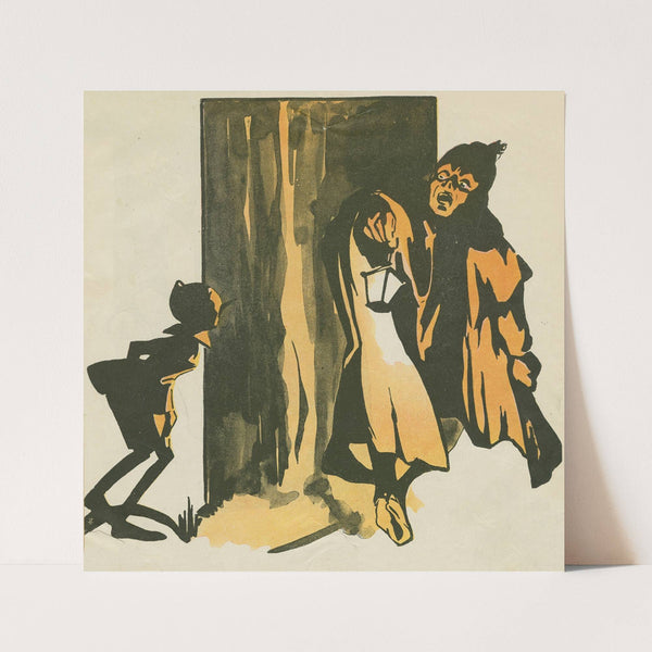 ‘Ah, you little thief!’ said the farmer in an angry voice. (1925) by Attilio Mussino