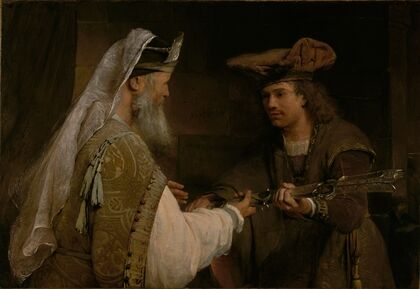 Ahimelech Giving the Sword of Goliath to David