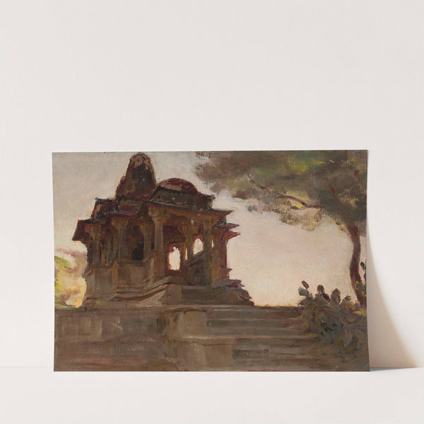 Ahmedabad. From the journey to India (1907) by Jan Ciągliński