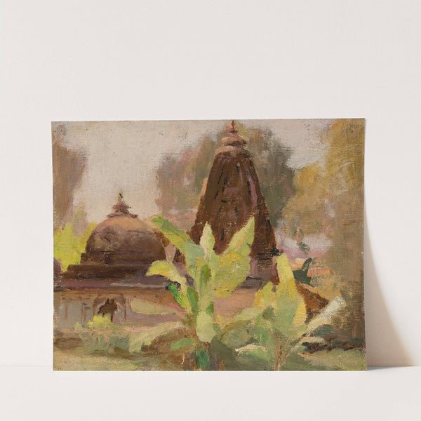 Ahmedabad – Jain Temple. From the journey to India by Jan Ciągliński