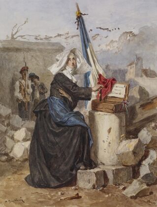 Aid for the Wounded (Sister of Charity) — size preview