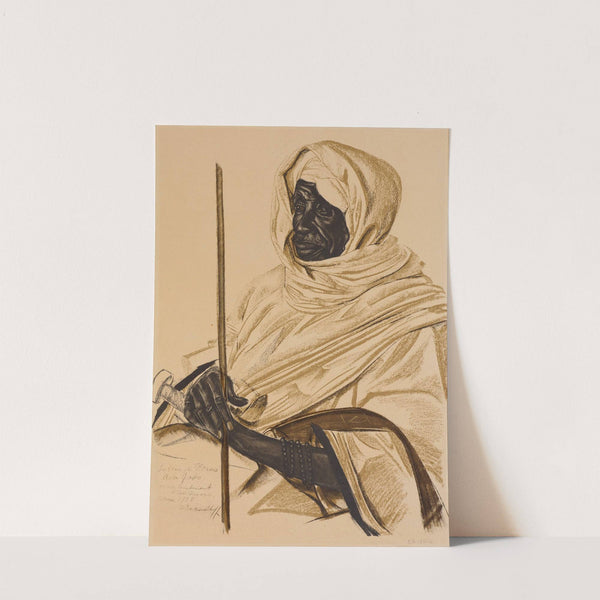 Aim Gabo, Sultan de Birao (1925) by Alexandre Jacovleff