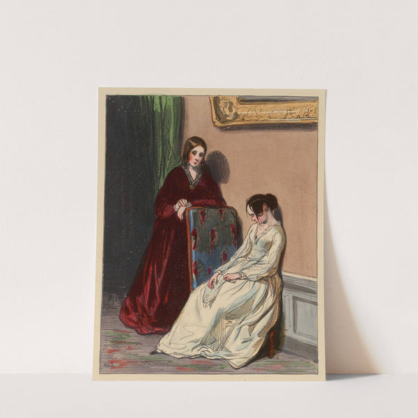 Ainsi donc il me trompe. je vais me venger (1840) by Paul Gavarni