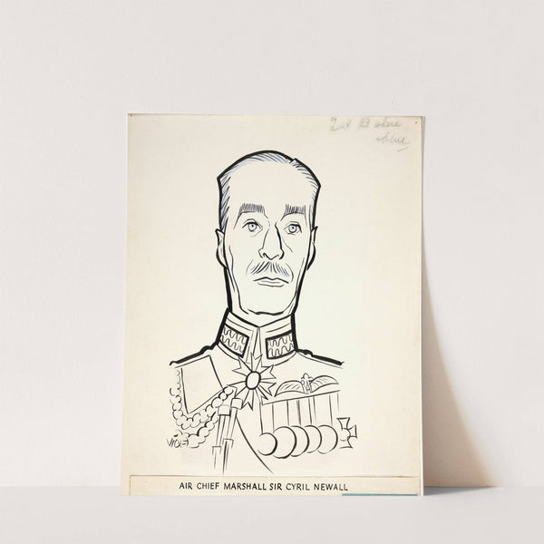 Air Chief Marshal Sir Cyril Newall by Victor Weisz